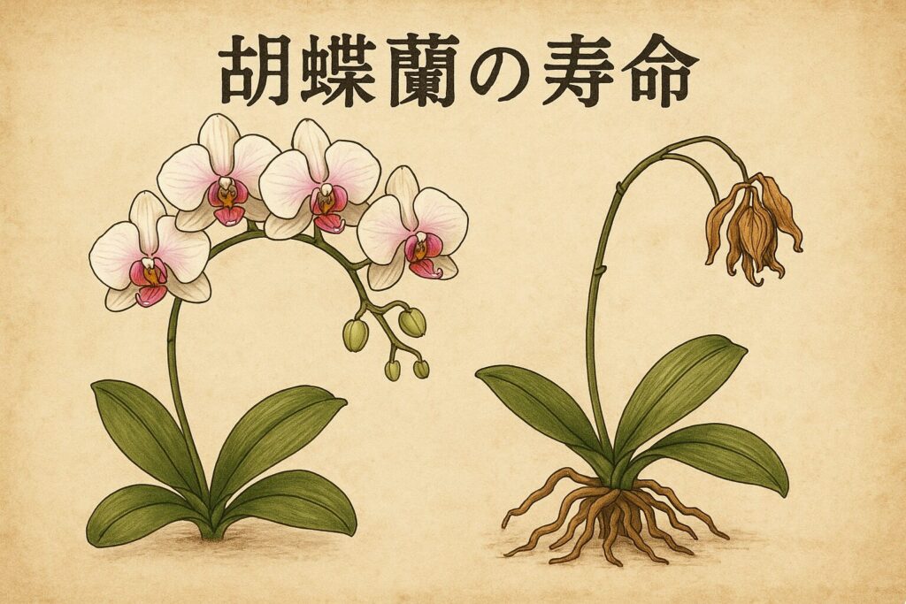 胡蝶蘭の寿命