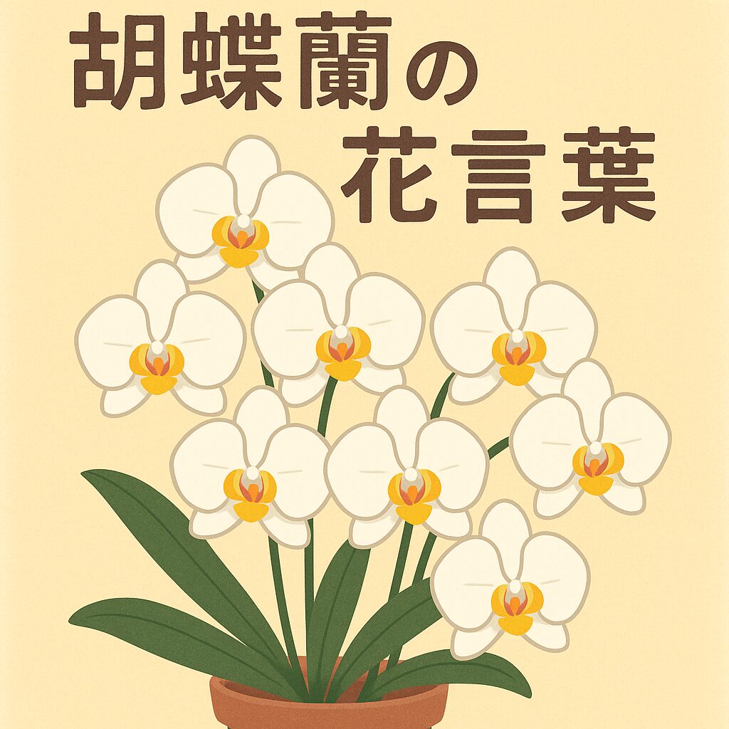 胡蝶蘭の花言葉