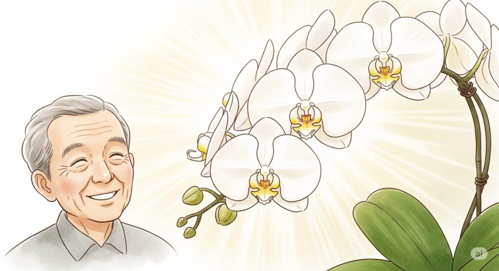 80歳のお祝いに胡蝶蘭が喜ばれる理由