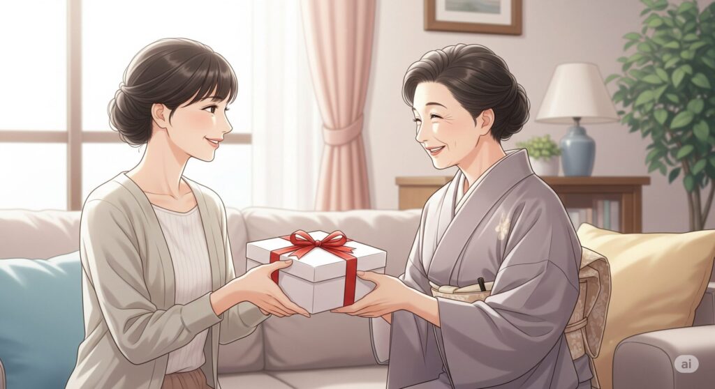 義母に還暦祝いの旅行を贈る