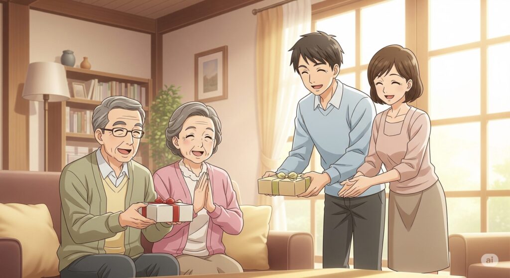義両親の還暦祝い