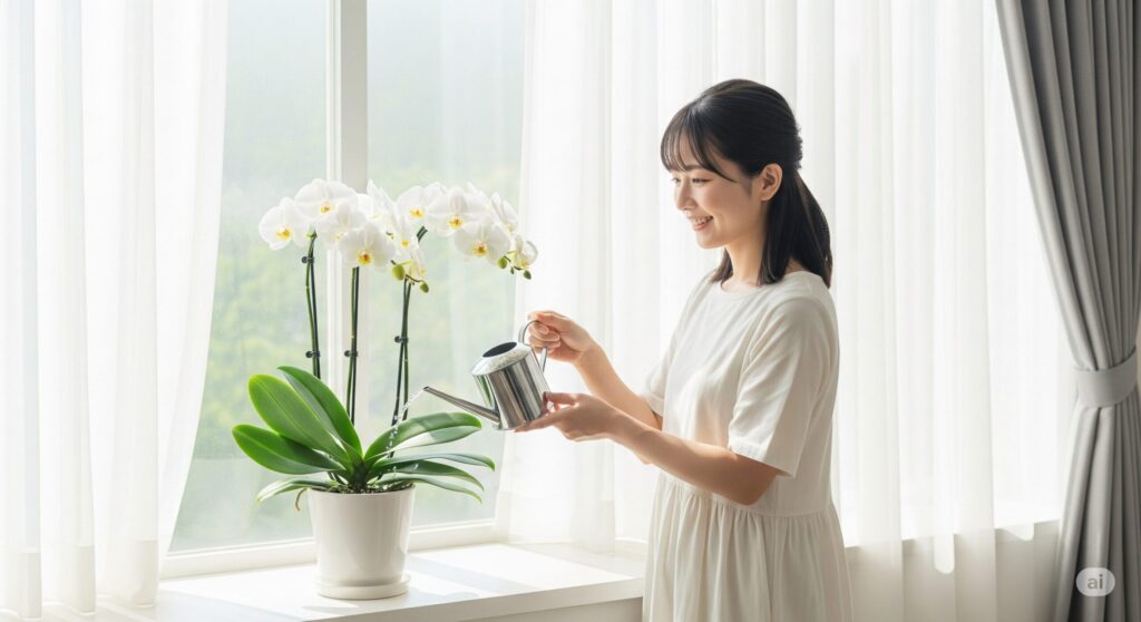 特別なお祝いを彩る胡蝶蘭の6本立ち