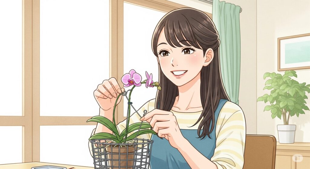 胡蝶蘭の空中栽培で知るべき準備