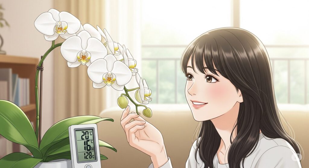 胡蝶蘭の部屋の温度で知るべき基本の育て方