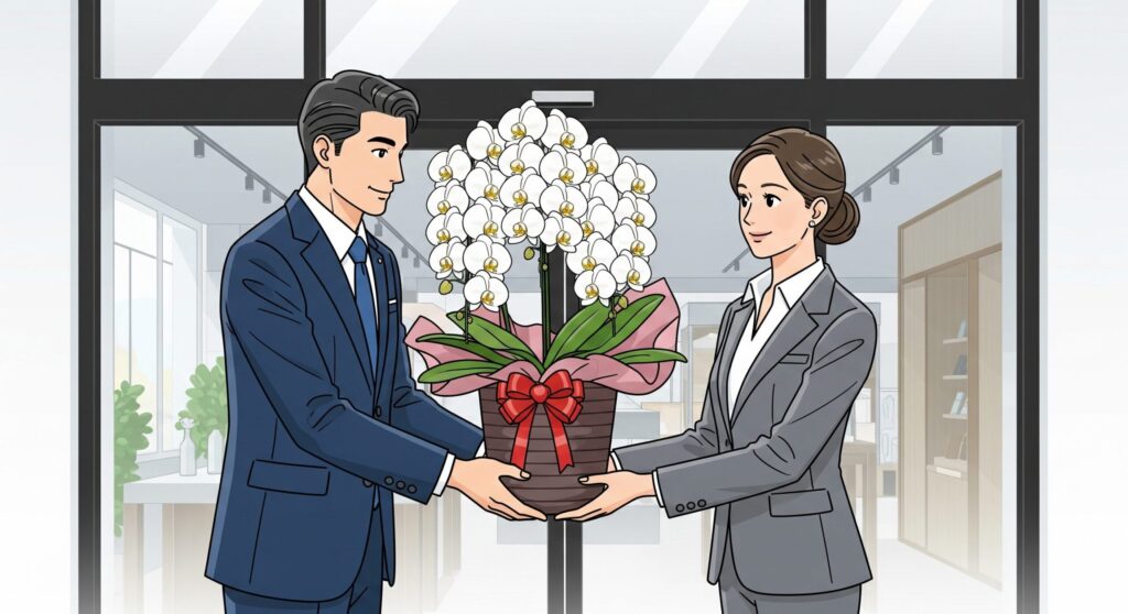 開店祝いの花の相場
